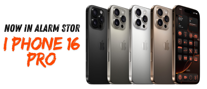 Image of the iPhone 16 Pro showcasing multiple color options, featuring a sleek design and a vibrant display with the modern user interface.